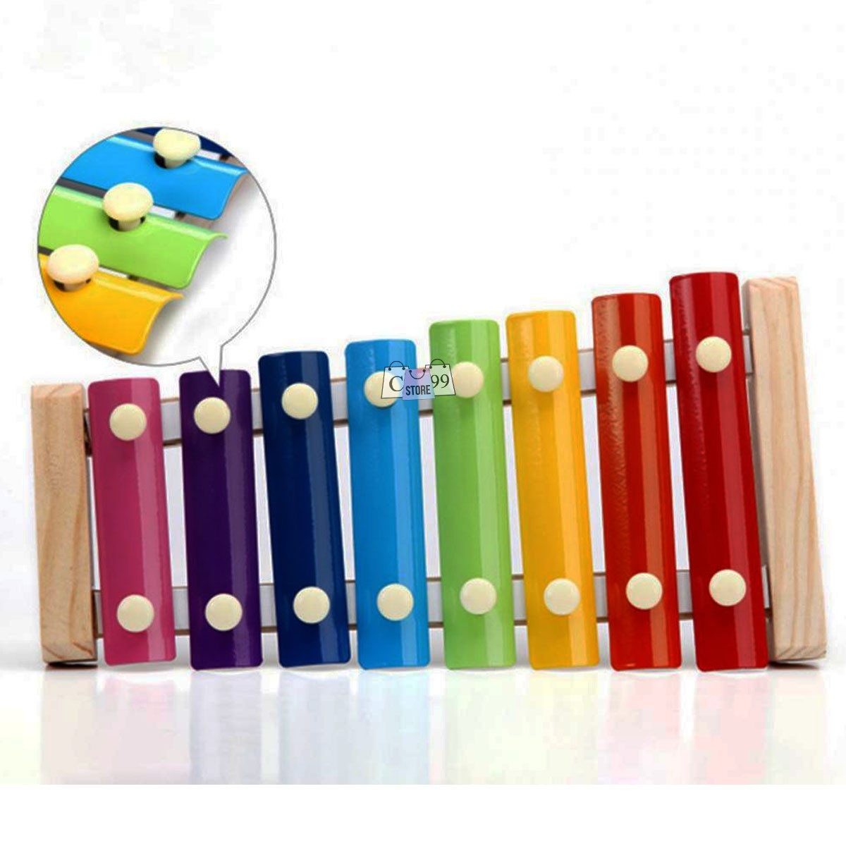 Miniatura 4 de Xilófono de madera Para Niños Juguete